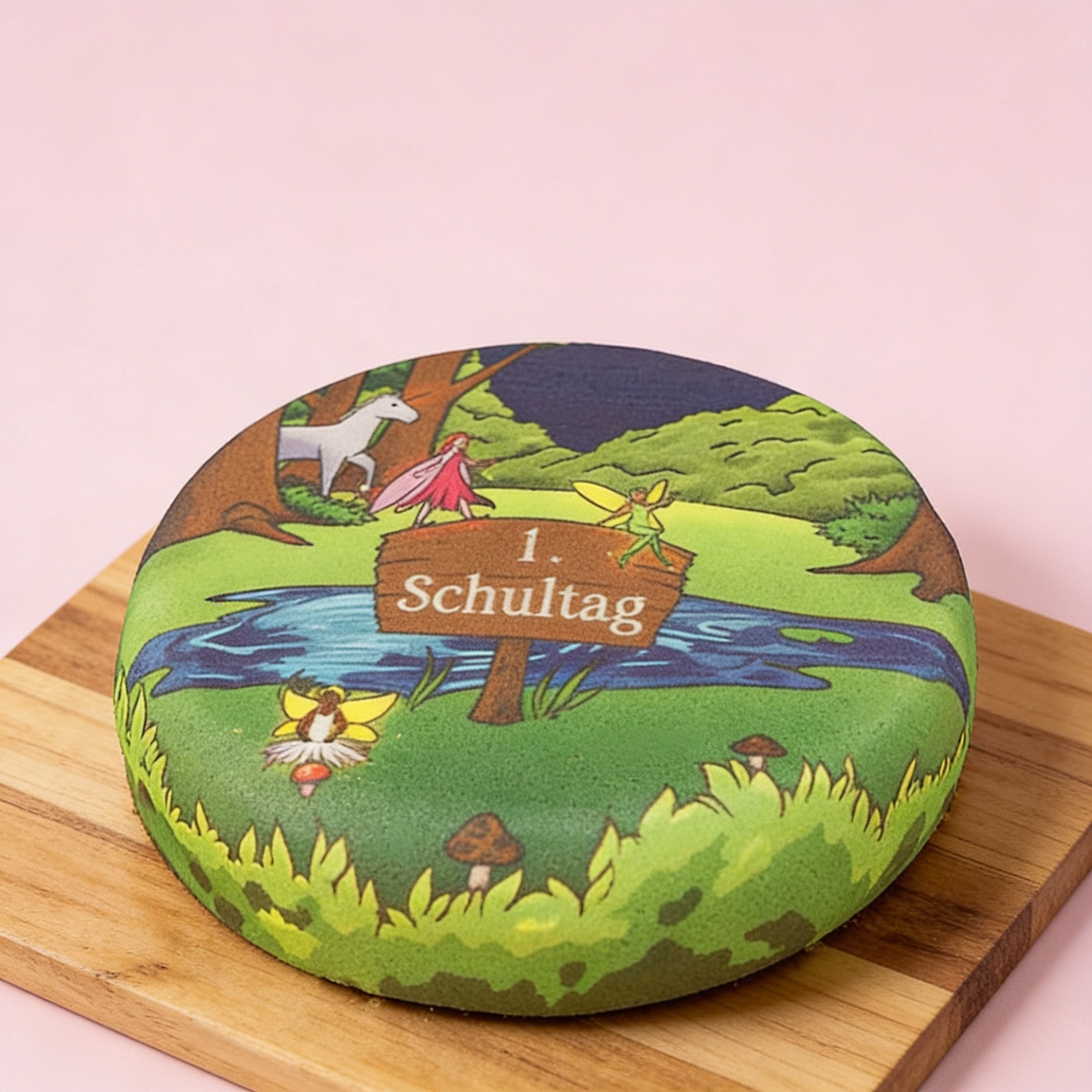 First Day at School Cake "Fairy Forest"