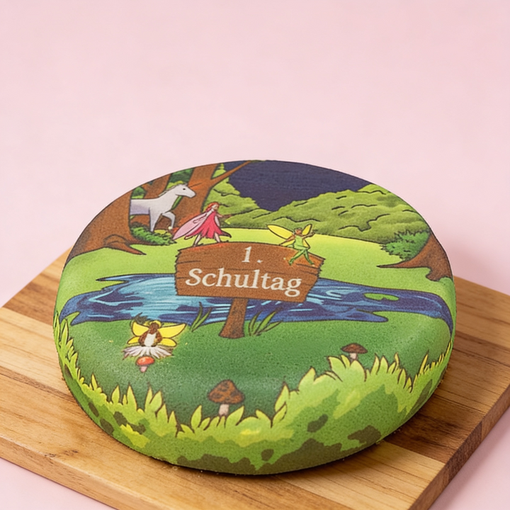 First Day at School Cake "Fairy Forest"