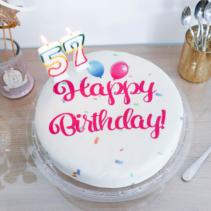 Happy Birthday Cake PINK