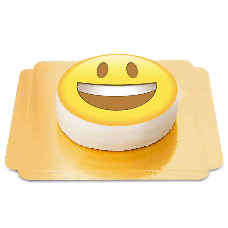 Cheerful Emoji Cake
