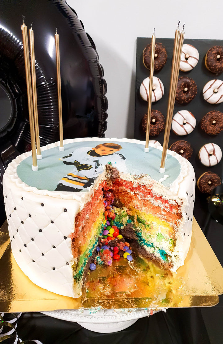 Deluxe Photo Cake S – double height