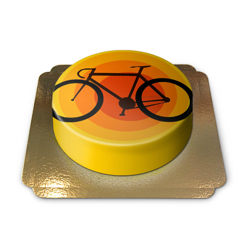 Bicycle cake