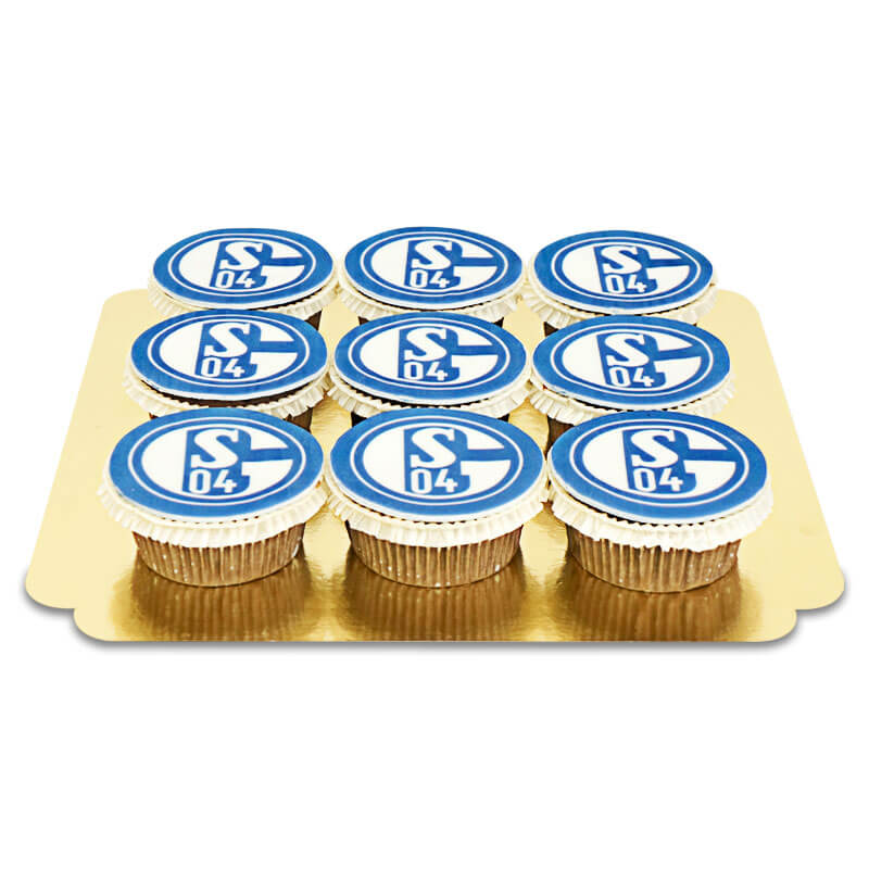 FC Schalke 04 - Cupcakes (9 pieces)