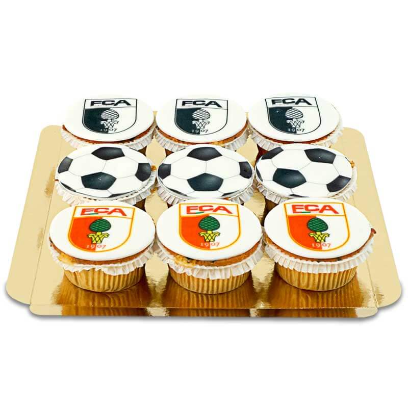 FC Augsburg Cupcake Mix (9 pieces)