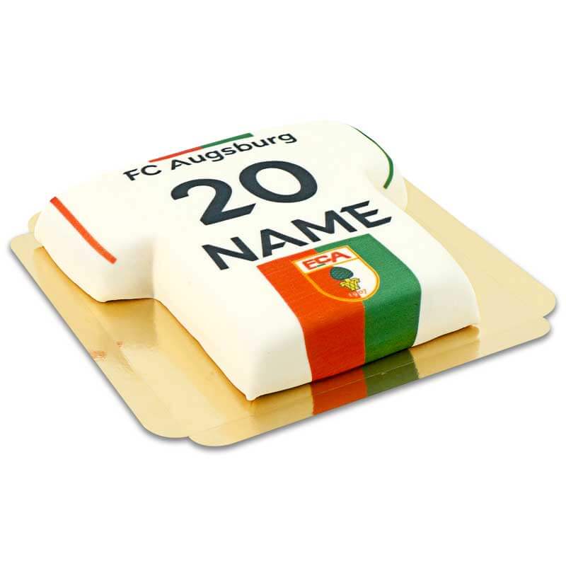 FC Augsburg Jersey Cake