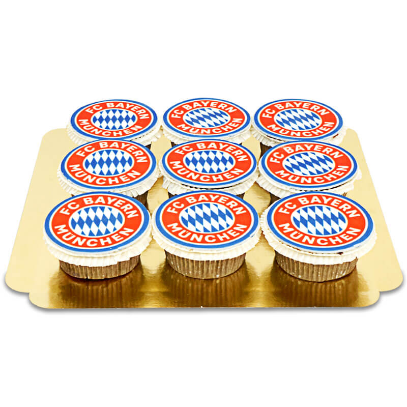 FC Bayern Munich Cupcakes (9 pieces)