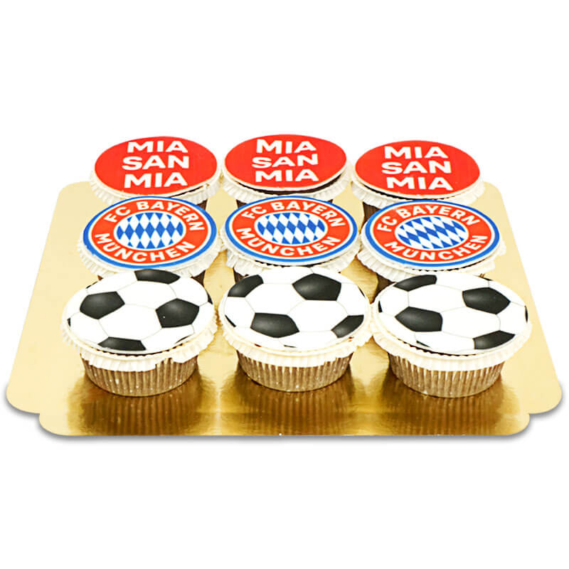 FC Bayern Munich Cupcake Mix (9 pieces)
