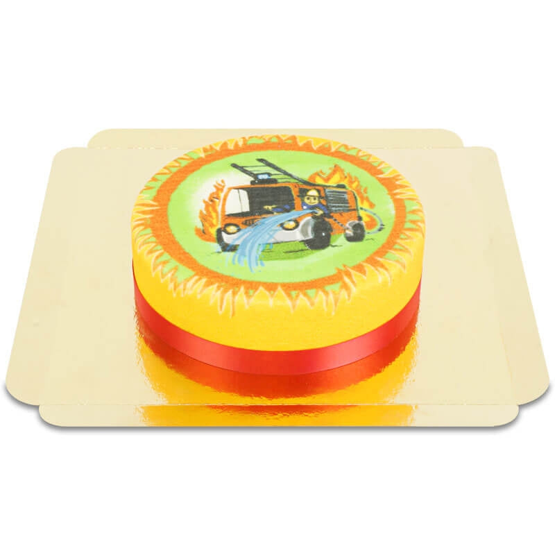 Fire Engine Cake
