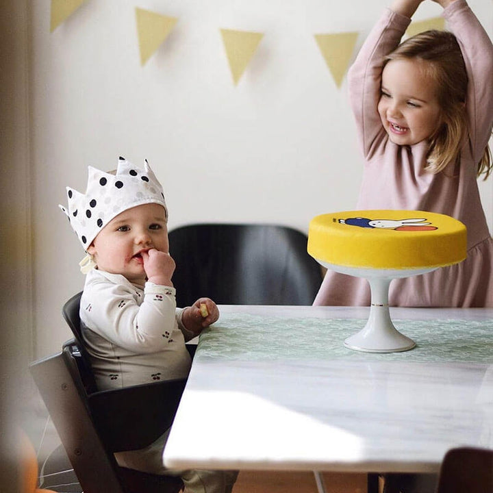 Yellow Miffy with Balloon Cake