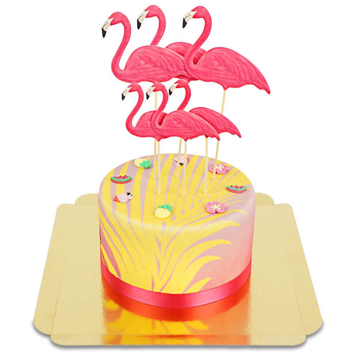 Deluxe Flamingo Cake