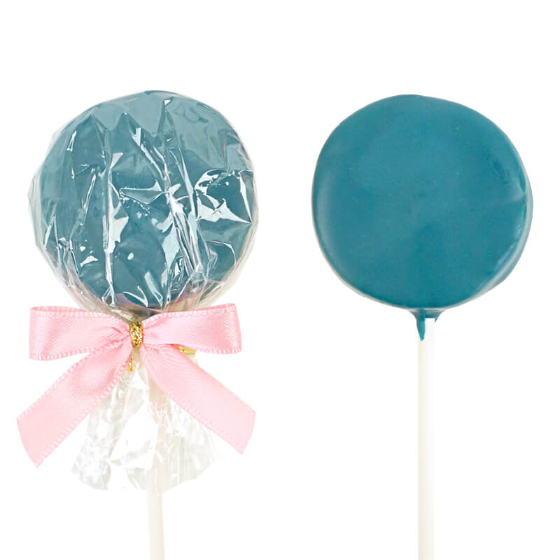 Single-colour colourful Flatpops (12 pieces)