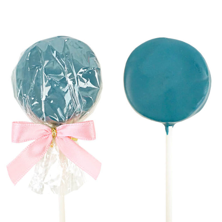 Single-colour colourful Flatpops (12 pieces)