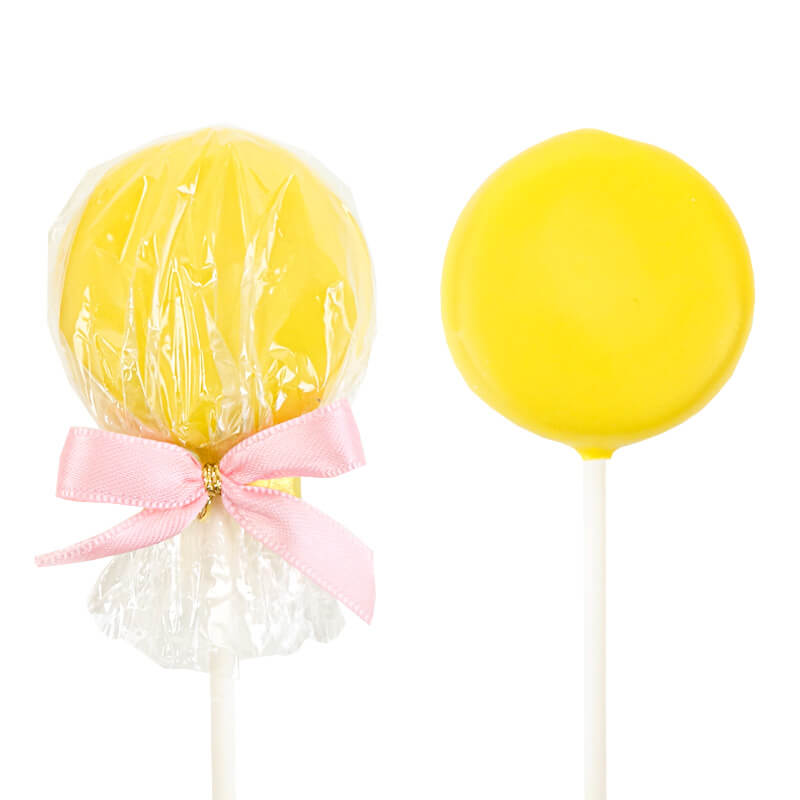 Single-colour colourful Flatpops (12 pieces)