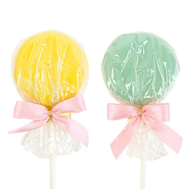 Colourful Flatpops in 2 colours (2x6 pieces)