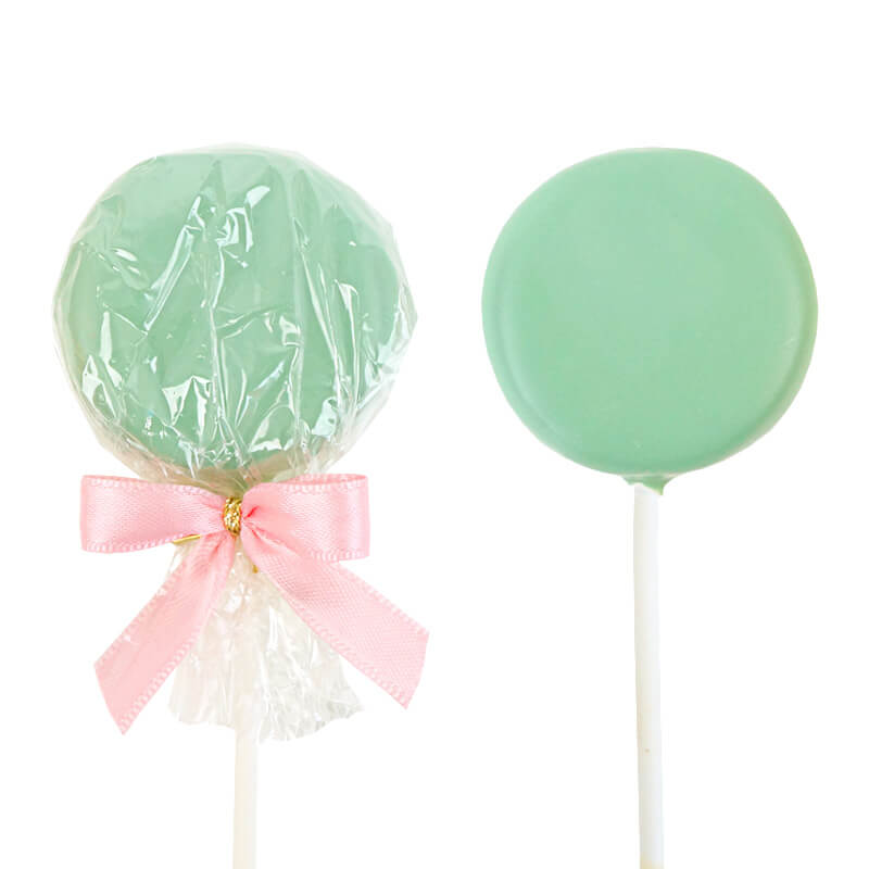 Single-colour colourful Flatpops (12 pieces)