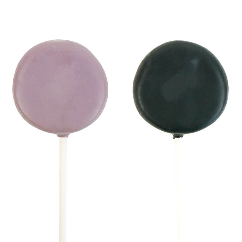 Colourful Flatpops in 2 colours (2x6 pieces)