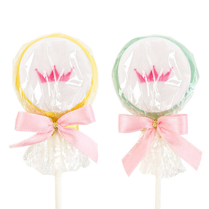 Colourful Flatpops with logo in 2 colours (2x6 pieces)