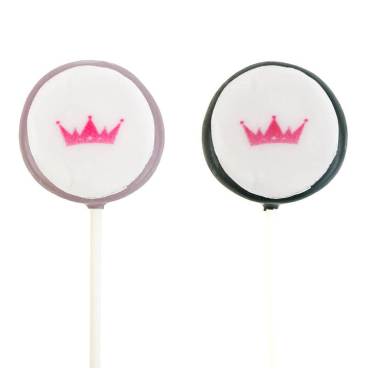 Colourful Flatpops with logo in 2 colours (2x6 pieces)