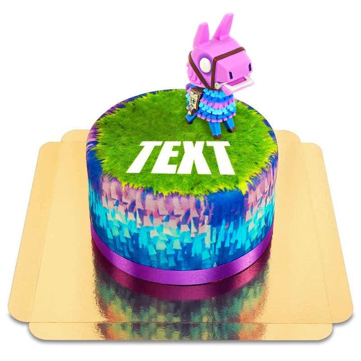 Fortnite® llama on cake