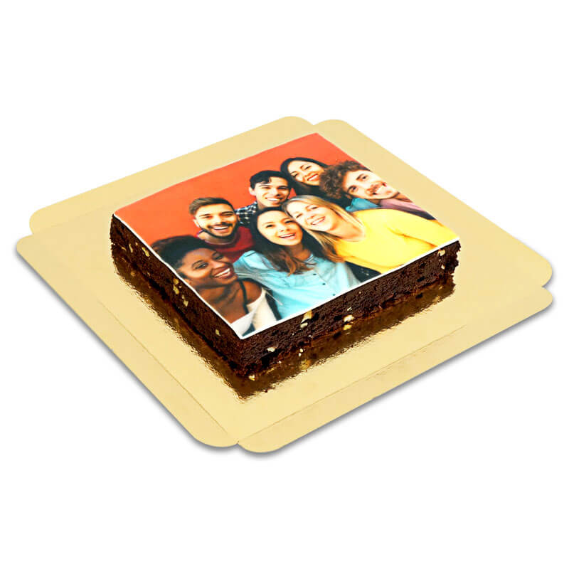 Photo Brownie to Cut Yourself