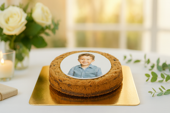 Photo Cookie Cake