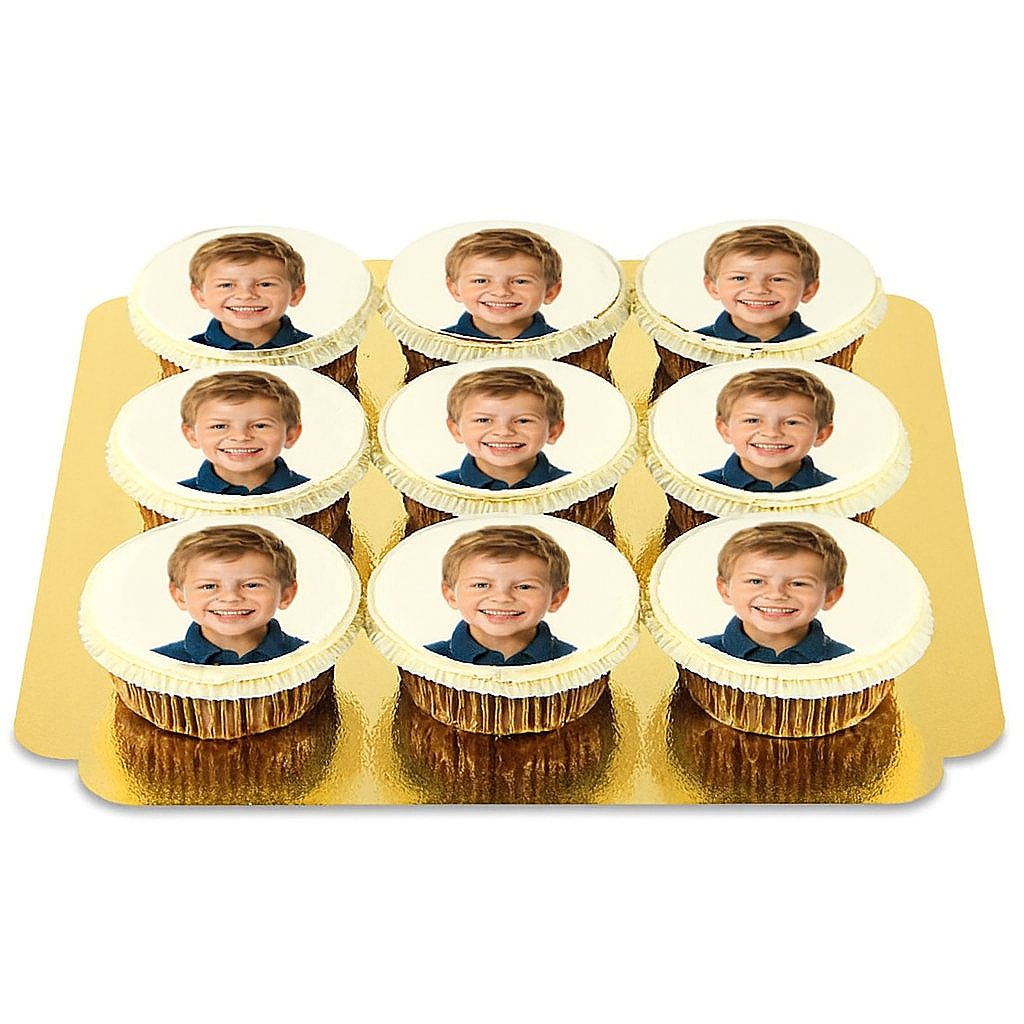 9 photo cupcakes