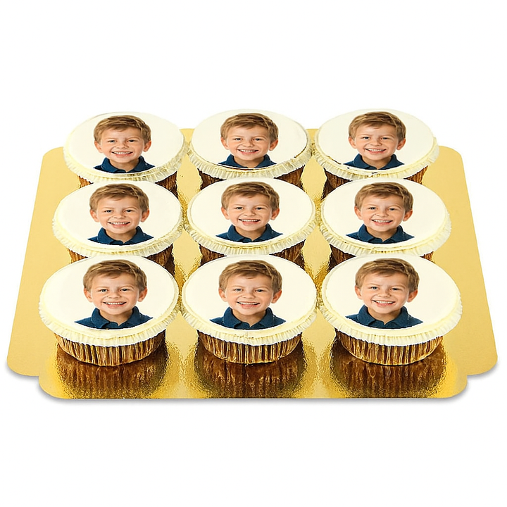9 photo cupcakes