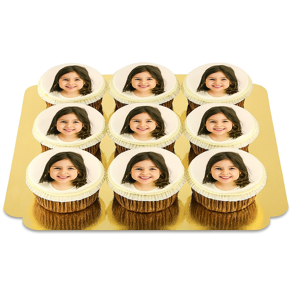 9 photo cupcakes