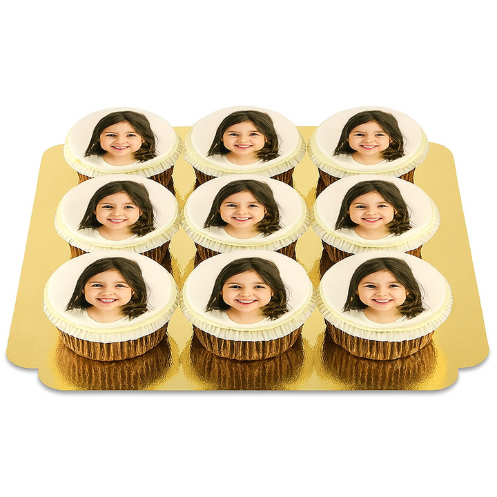 9 photo cupcakes