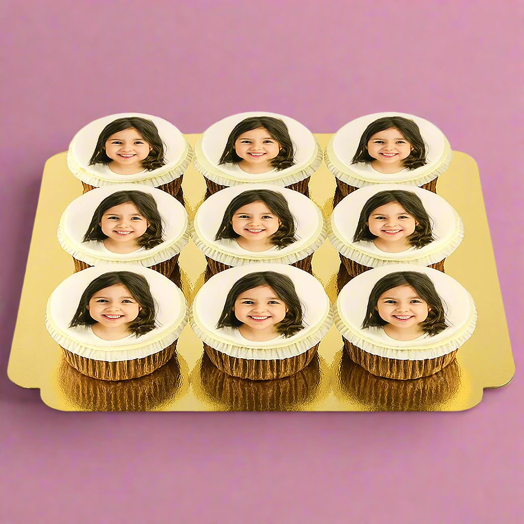 9 photo cupcakes