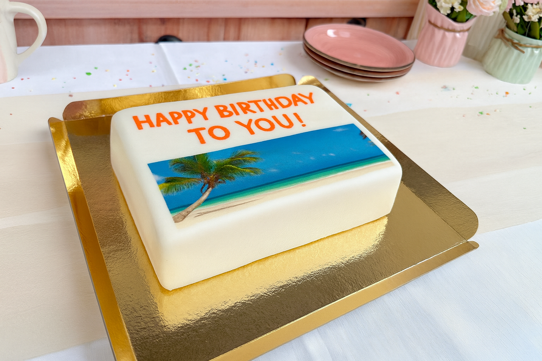 Photo cake S – 20 x 14 cm