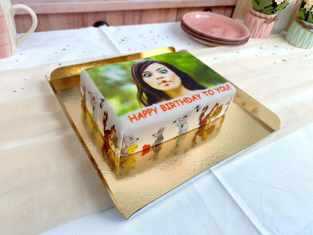 Photo cake S – 20 x 14 cm