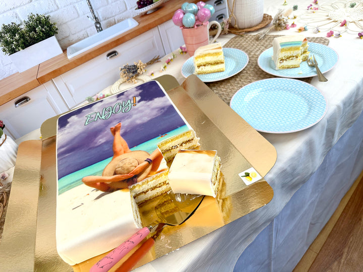 Photo Cake L - 39 x 27 cm