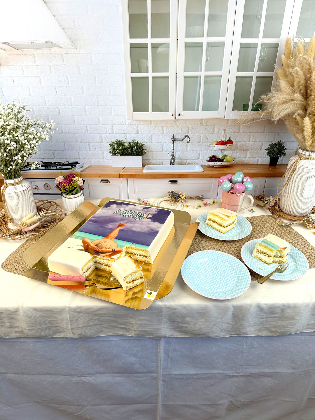 Photo Cake L - 39 x 27 cm