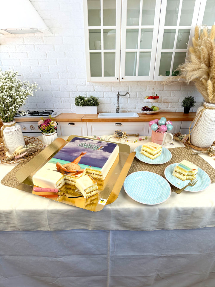 Photo Cake L - 39 x 27 cm