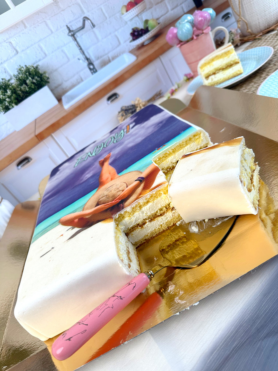 Photo Cake L - 39 x 27 cm