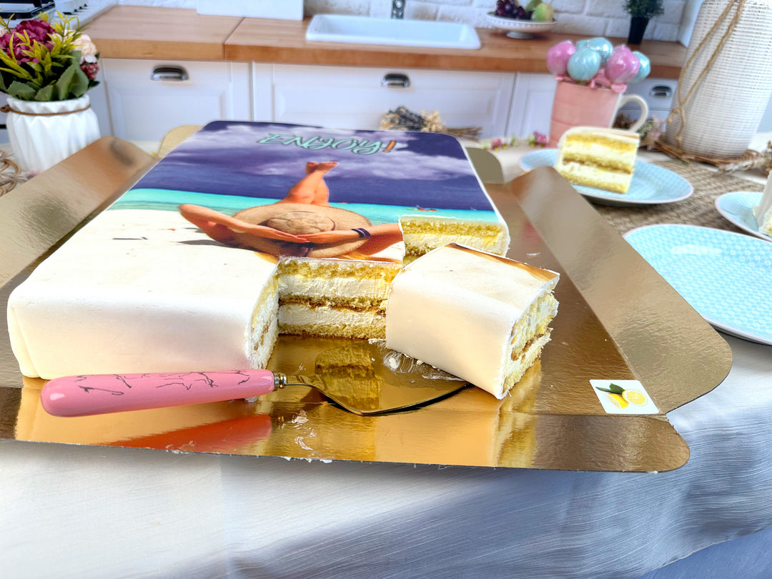 Photo Cake L - 39 x 27 cm