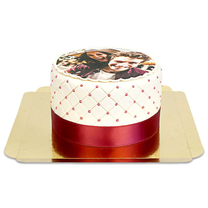 Deluxe Photo Cake S – double height