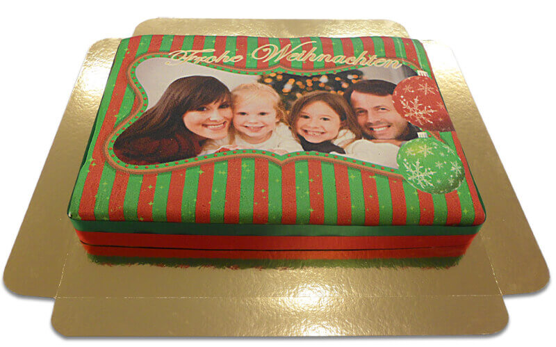 Photo cake L – Christmas 39x27 cm