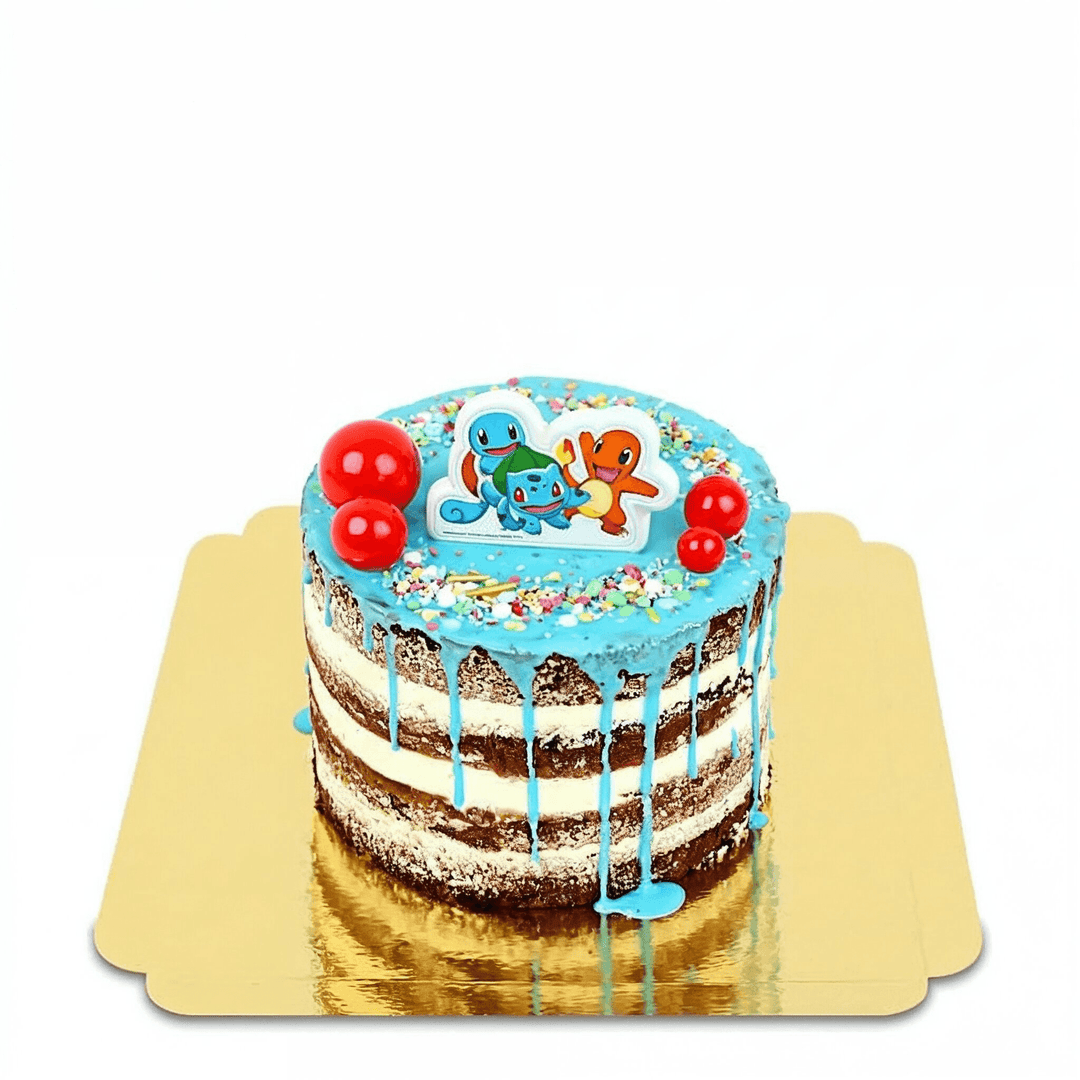 Cake with Pokémon® cake topper