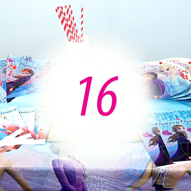 Frozen® Party Set for 16 people – without cake