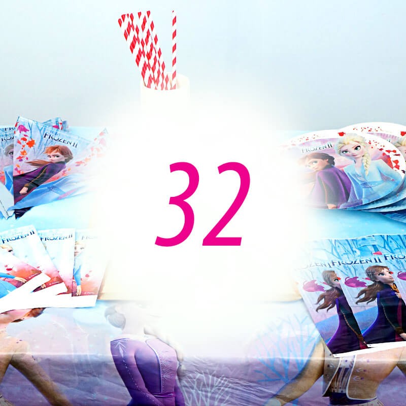 Frozen® Party Set for 32 people – without cake