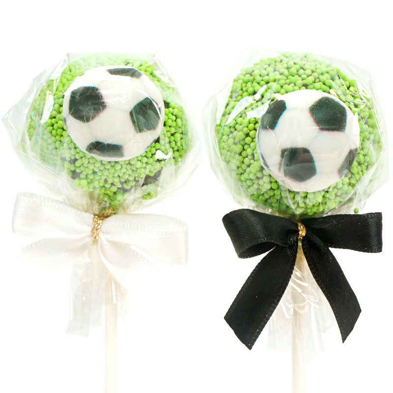 Football cake pops (12 pieces)