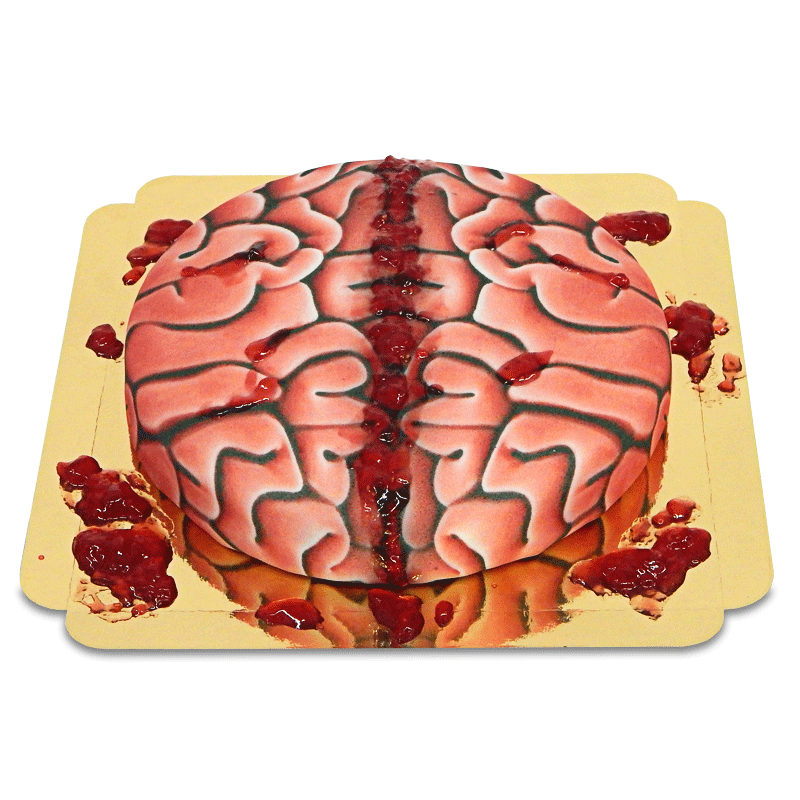 Halloween Brain Cake