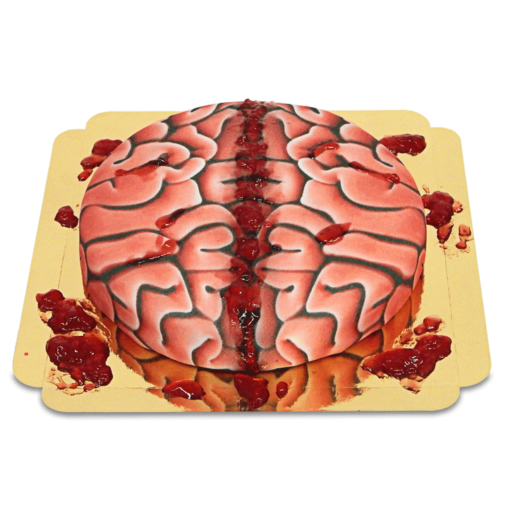 Halloween Brain Cake