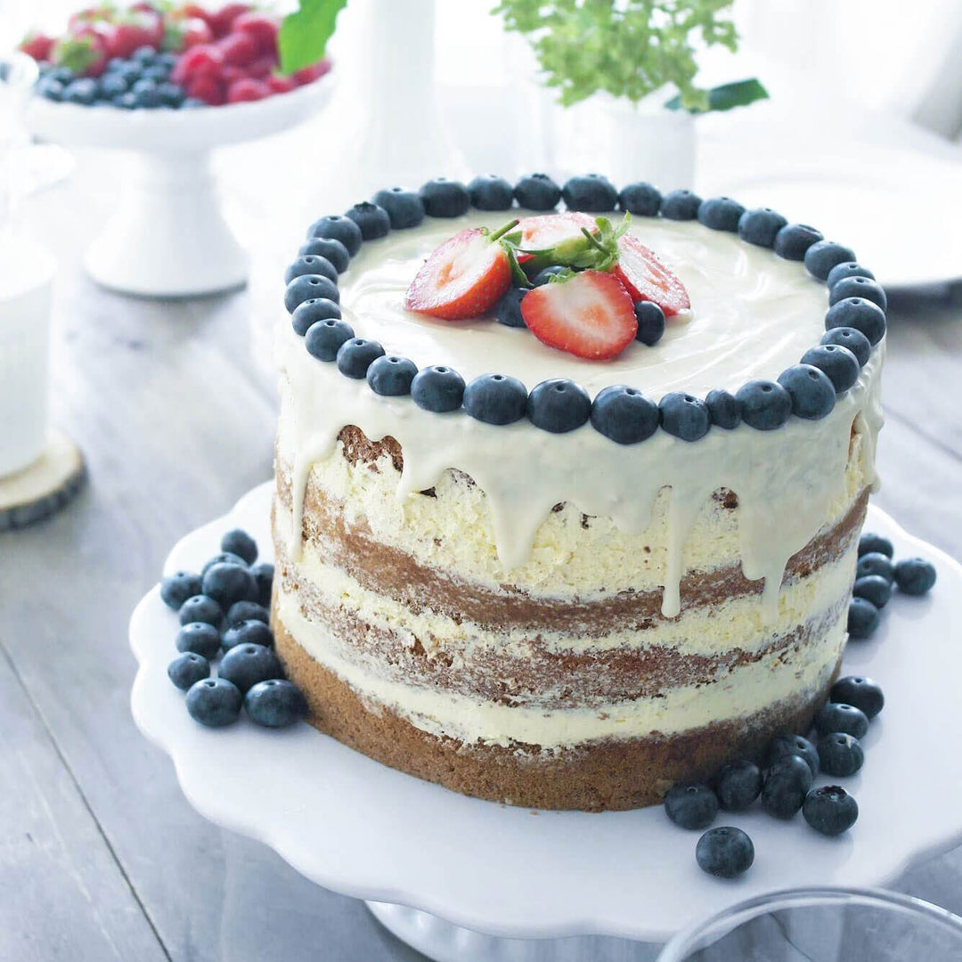 Naked Cake Vanilla/Raspberry - various sizes