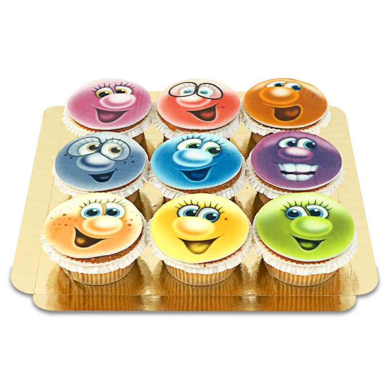 Gelini Cupcakes (9 pieces)