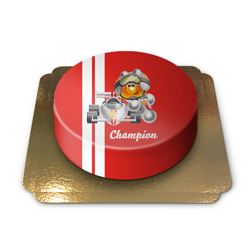 Gelini Cake - Champion with Car
