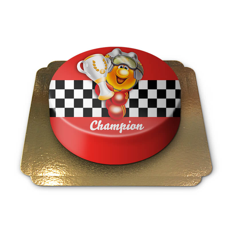 Gelini Cake - Champion with Trophy