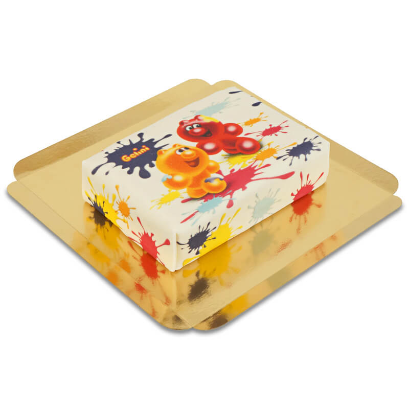Gelini Cake – Splashes of Colour